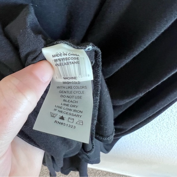 Vince Camuto Women’s Jersey Knit Embroidered High-Lo Maxi Dress - Picture 3 of 11